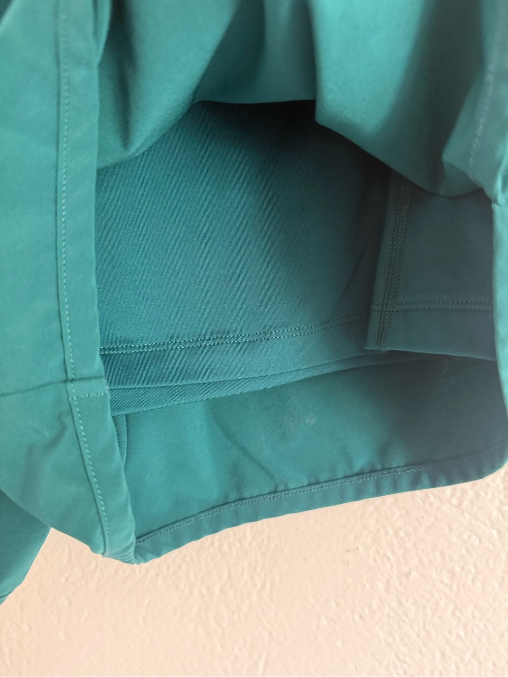 Beyond Yoga Womens Running Short XL Solemate 2.5" Inseam Teal Sea Workout Lined - Picture 3 of 9